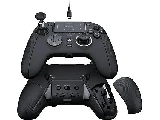 Mando PS5 - Nacon REVOLUTION 5 Pro, PS5, PS4 y PC, Inalámbrica y alámbrico, Hasta 4 perfiles, Negro