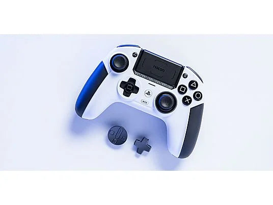Mando PS5 - Nacon REVOLUTION 5 Pro, PS5, PS4 y PC, Inalámbrica y alámbrico, Hasta 4 perfiles, Blanco