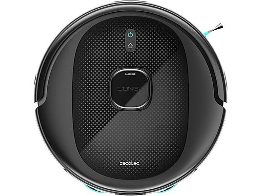 Robot aspirador - Cecotec Conga 9990 AI Spin Revolution Ultra Power Home, 4 en 1, Navegación láser, 10 kPa, 240 min, Base de autovaciado, Wi-Fi, Black
