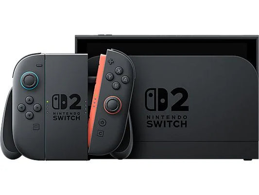 Nintendo Switch 2, 7.9” Full HD HDR 120Hz, 256 GB, Magnetic Joy-Con 2 con modo ratón, Azul y Rojo Neón + Juego Pokémon Legends Z-A (Digital)