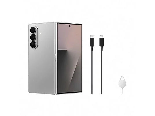 Samsung Galaxy Z Fold7, Plata, 256 GB, 12 GB RAM , 8" QXGA+, Snapdragon 8 Elite, 4400 mAh, Android 16