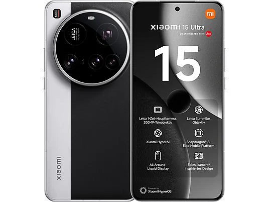 XIAOMI Xiaomi 15 Ultra, Plata Cromada, Móvil HyperOS, 512 GB, 16 GB RAM, 6,73 " AMOLED WQHD+, Snapdragon® 8 Elite, 5410 mAh