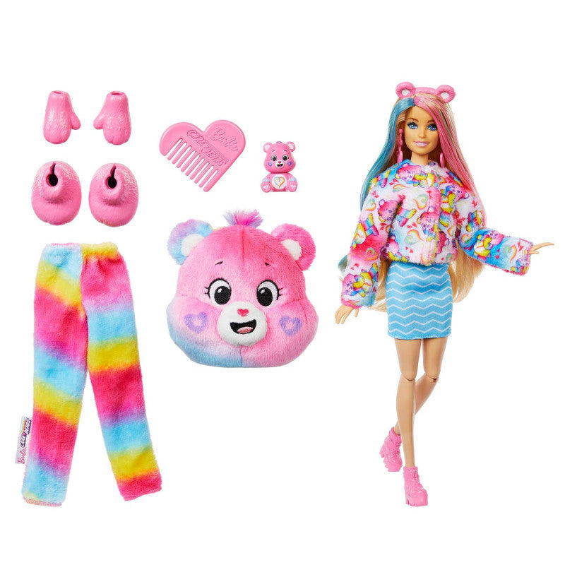 Barbie Cutie Reveal Serie 2 Muñeca de la Colección Care Bears con Accesorios