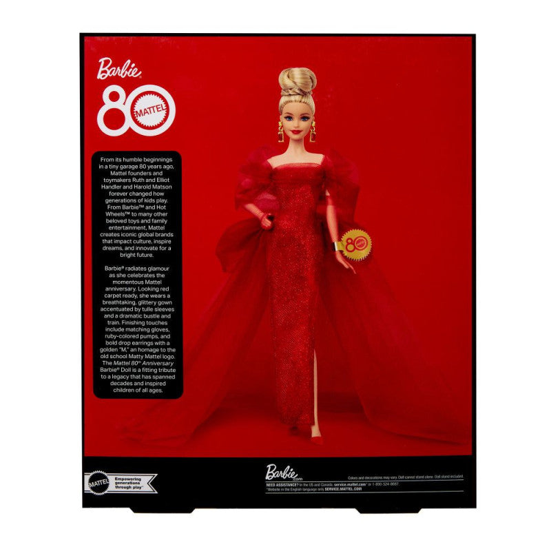 Barbie Signature Muñeca de Colección 80 Aniversario Mattel