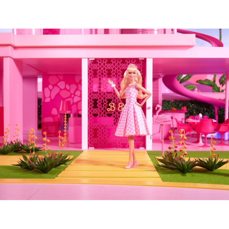 Barbie The Movie Muñeca Barbie Signature con Vestido Vintage a Cuadros