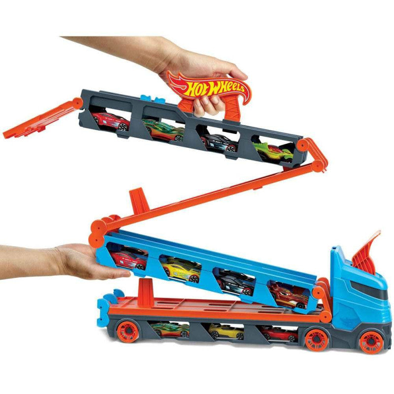 Hot Wheels Camión de Transporte Convertible