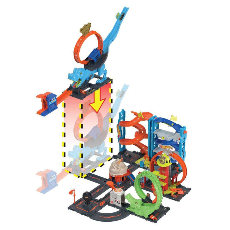 Hot Wheels City Desafío del T-Rex