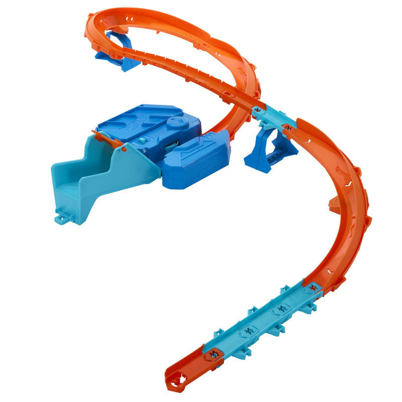 Hot Wheels Conjunto de Juego Circuito Supersalto de Track Creator con Coche
