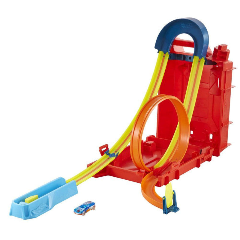 Hot Wheels Track Builder Bidón de Acrobacias