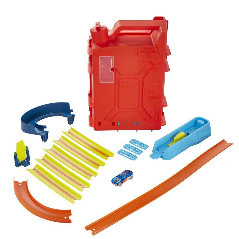 Hot Wheels Track Builder Bidón de Acrobacias