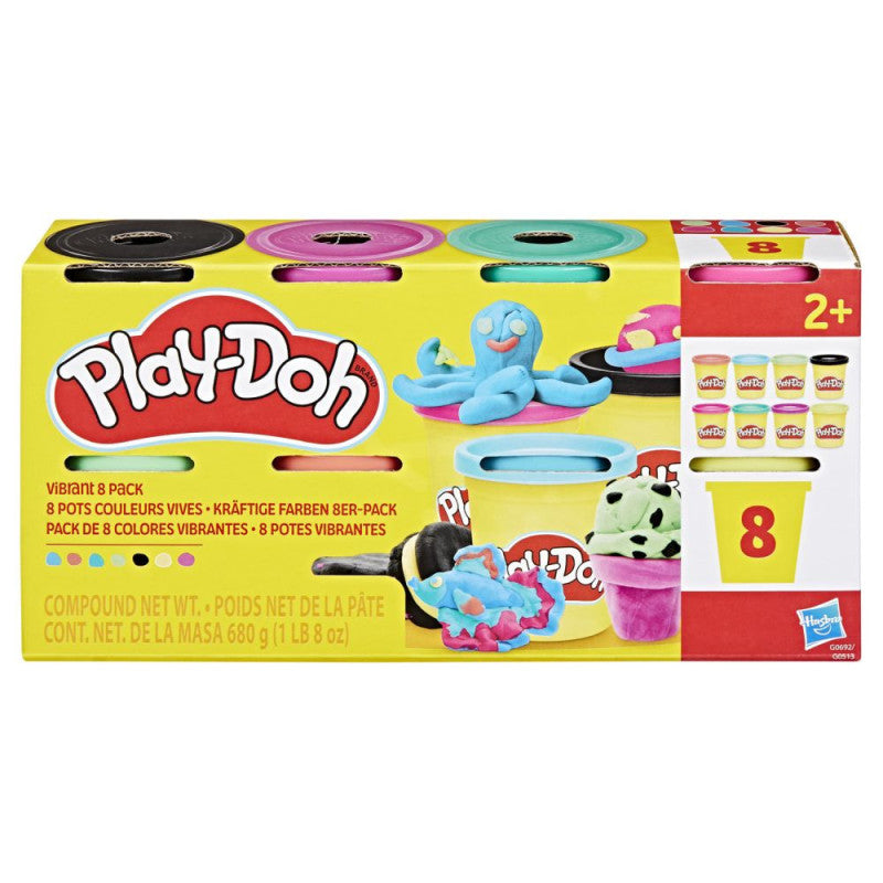 Play-Doh Pack 8 Botes Varios Modelos