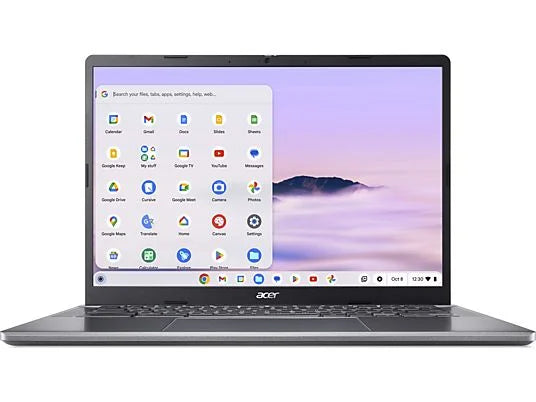 Acer Chromebook Plus 514 CB514-3H con Gemini, 14" WUXGA, AMD Ryzen™ 5 7520C, 8GB RAM, 256GB SSD, Radeon™ 610M, Google ChromeOS