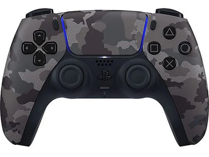 Mando PS5 - Sony Dualsense V2, Para PlayStation 5 y PC, Bluetooth, Retroalimentación háptica, Grey Camo