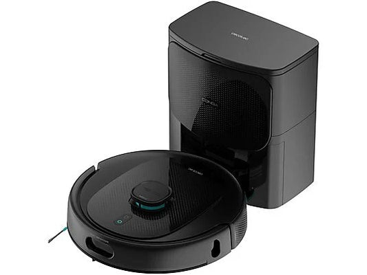 Robot aspirador - Cecotec Conga 9990 AI Spin Revolution Ultra Power Home, 4 en 1, Navegación láser, 10 kPa, 240 min, Base de autovaciado, Wi-Fi, Black