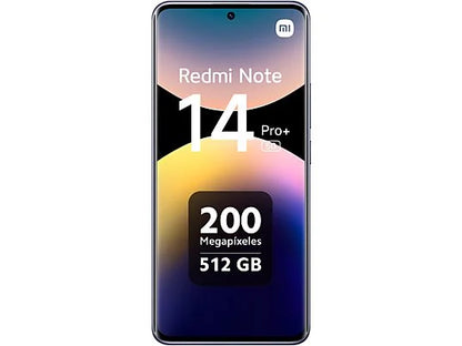 Xiaomi Redmi Note 14 Pro+ 5G, Morado lavanda, 512 GB, 12 GB RAM, 6.67" AMOLED 1.5K, Snapdragon 7s Gen 3., 5110 mAh