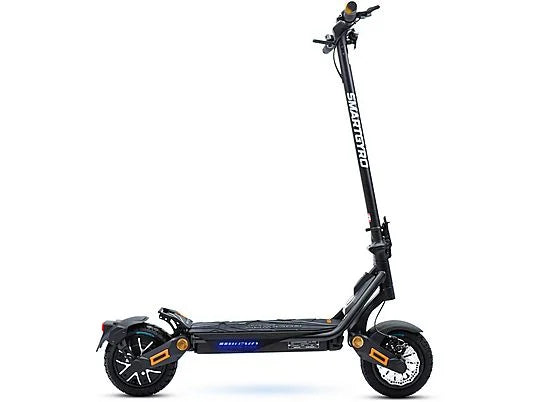 SmartGyro Rockway PRO EVO, Potencia máx. 1000W, Potencia Nominal 800W, Carga 120 kg, 15000 mAh, 25 km/h, Negro