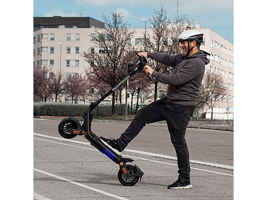 SmartGyro Rockway PRO EVO, Potencia máx. 1000W, Potencia Nominal 800W, Carga 120 kg, 15000 mAh, 25 km/h, Negro