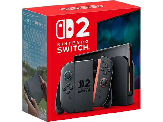 Nintendo Switch 2, 7.9” Full HD HDR 120 Hz, 256 GB, Magnetic Joy-Con 2 con modo ratón, Azul y Rojo Neón