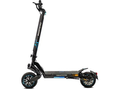 Smartgyro Crossover Dual Max 2, Potencia nominal 1000 W, Dual motor, Carga máx. 120 kg, 25km/h, Negro