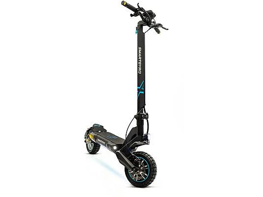 Smartgyro Crossover Dual Max 2, Potencia nominal 1000 W, Dual motor, Carga máx. 120 kg, 25km/h, Negro