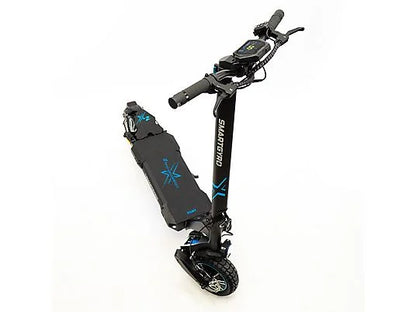 Smartgyro Crossover Dual Max 2, Potencia nominal 1000 W, Dual motor, Carga máx. 120 kg, 25km/h, Negro