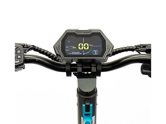 Smartgyro Crossover Dual Max 2, Potencia nominal 1000 W, Dual motor, Carga máx. 120 kg, 25km/h, Negro