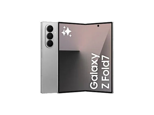 Samsung Galaxy Z Fold7, Plata, 256 GB, 12 GB RAM , 8" QXGA+, Snapdragon 8 Elite, 4400 mAh, Android 16