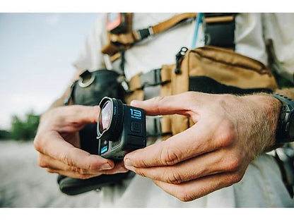 GoPro Hero13 Ultra Wide Edition, Sensor de 27 MP, Micrófono, Pantalla LCD frontal con Vista Previa, Sensor CMOS de 1/1,9", Negro