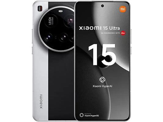 XIAOMI Xiaomi 15 Ultra, Plata Cromada, Móvil HyperOS, 512 GB, 16 GB RAM, 6,73 " AMOLED WQHD+, Snapdragon® 8 Elite, 5410 mAh
