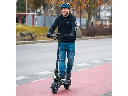 SMARTGYRO Crossover Dual Max LR C, Homologado DGT, Pot. máx. 1000 W, Carga máx. 140 kg, 60 km autonomía, 18,000 mAh, Negro