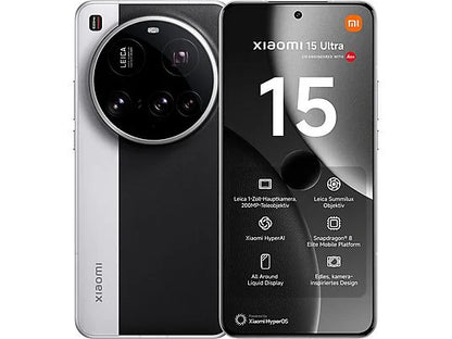 XIAOMI Xiaomi 15 Ultra, Plata Cromada, Móvil HyperOS, 512 GB, 16 GB RAM, 6,73 " AMOLED WQHD+, Snapdragon® 8 Elite, 5410 mAh