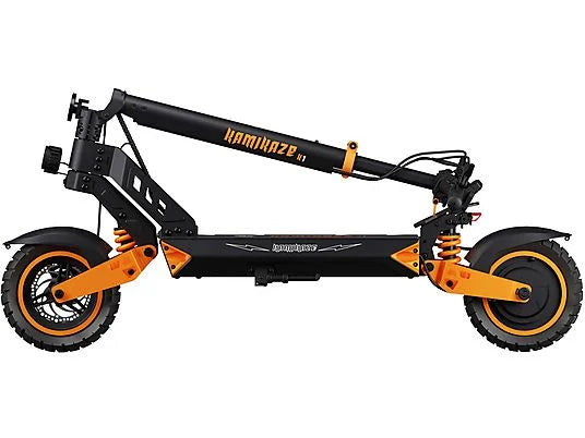 KAMIKAZE K1, Pot. máx. 1000 W, Carga máx. 120 kg, 15000 mAh, Negro