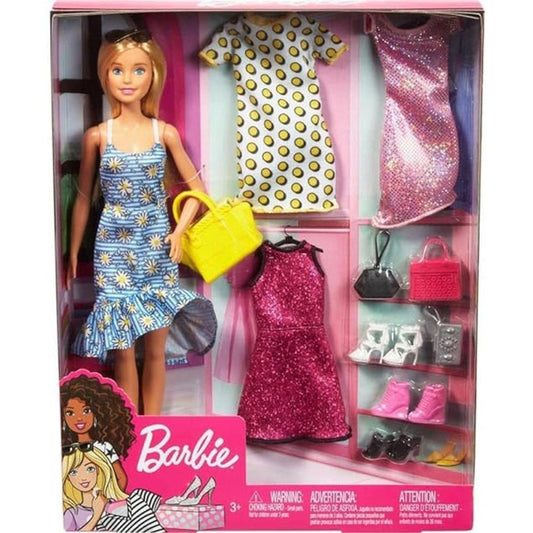 Barbie Fashionista con 4 Modas