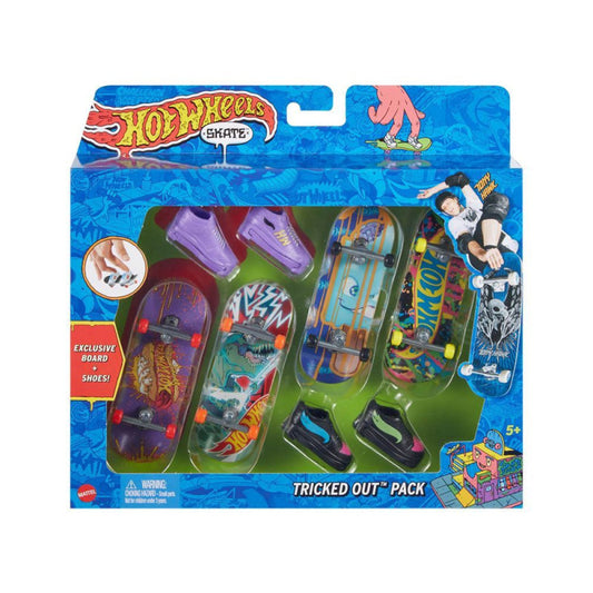 Hot Wheels Skate Pack de 4 Varios Modelos