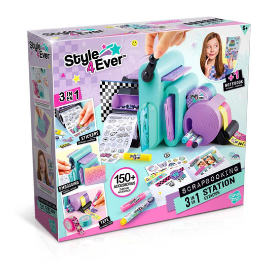 Style 4 Ever Estación de Scrapbooking 3 En 1